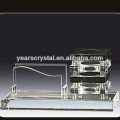china supply clear crystal business card holder for decoration (R-2076